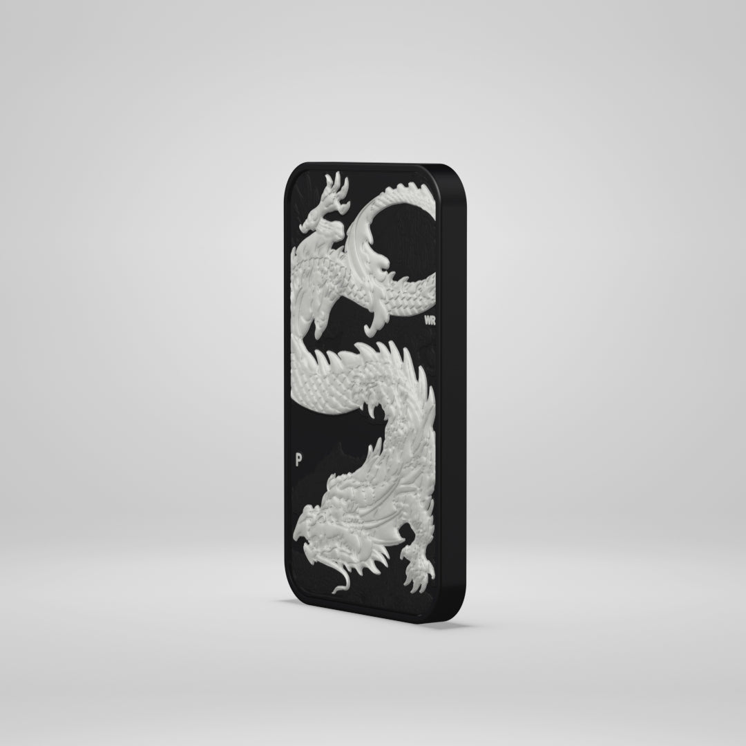 Load video: Australia - Rectangle Dragon - Vesper - Ruthenium &amp; Silver