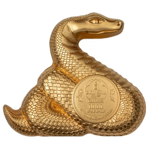 Nimble Snake Gilded - Lunar Year - 1 Oz