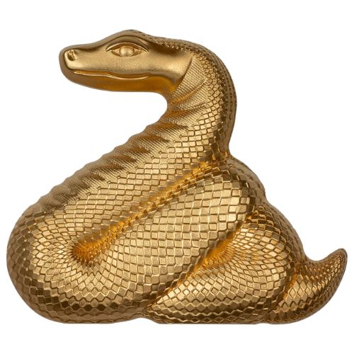 Nimble Snake Gilded - Lunar Year - 1 Oz