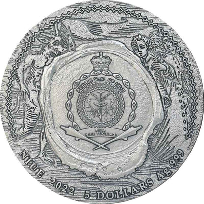 Niue  – WITCH TRIAL Mistakes of Mankind - 2 oz