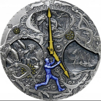 Niue - TIME TRAVEL Code of the Future - 2 oz